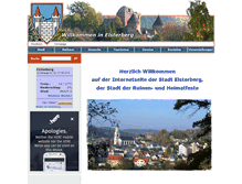 Tablet Screenshot of elsterberg.de